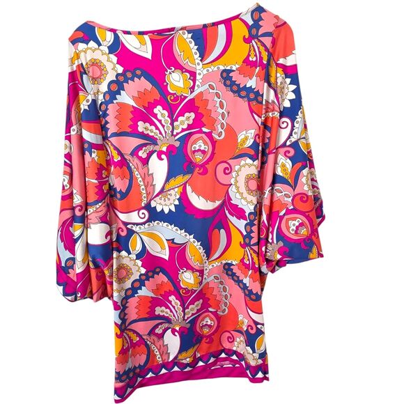 Trina Turk Sevilla Tunic Cover Up Large - Picture 4 of 9